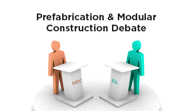 Prefabricated & Modular Construction Debate (members only event) Image